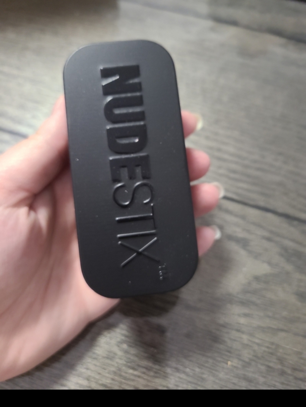 NUDESTIX Matte Black Magnetic Travel Palette Case